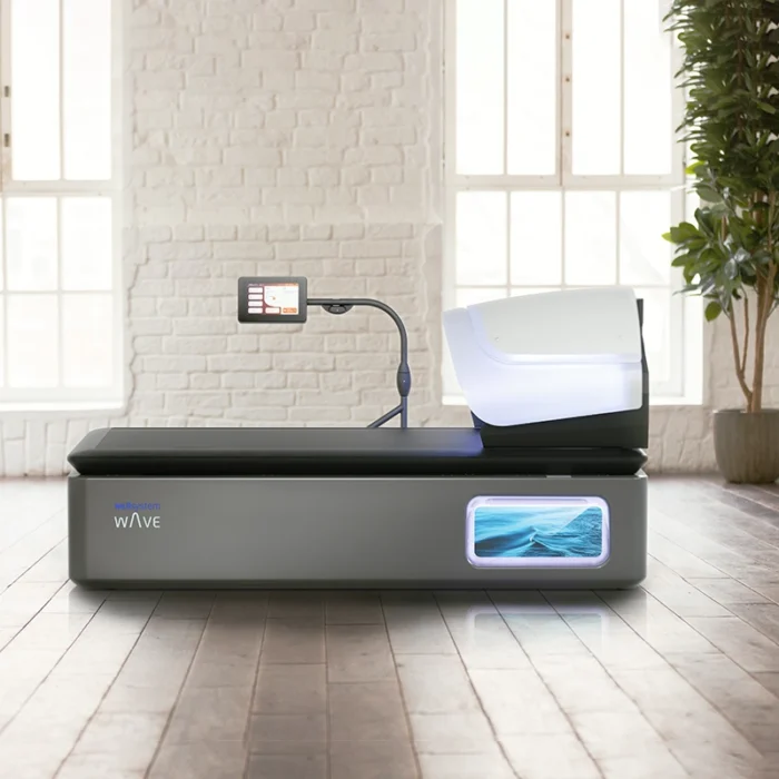 Dry water massage bed Wavetouch spa
